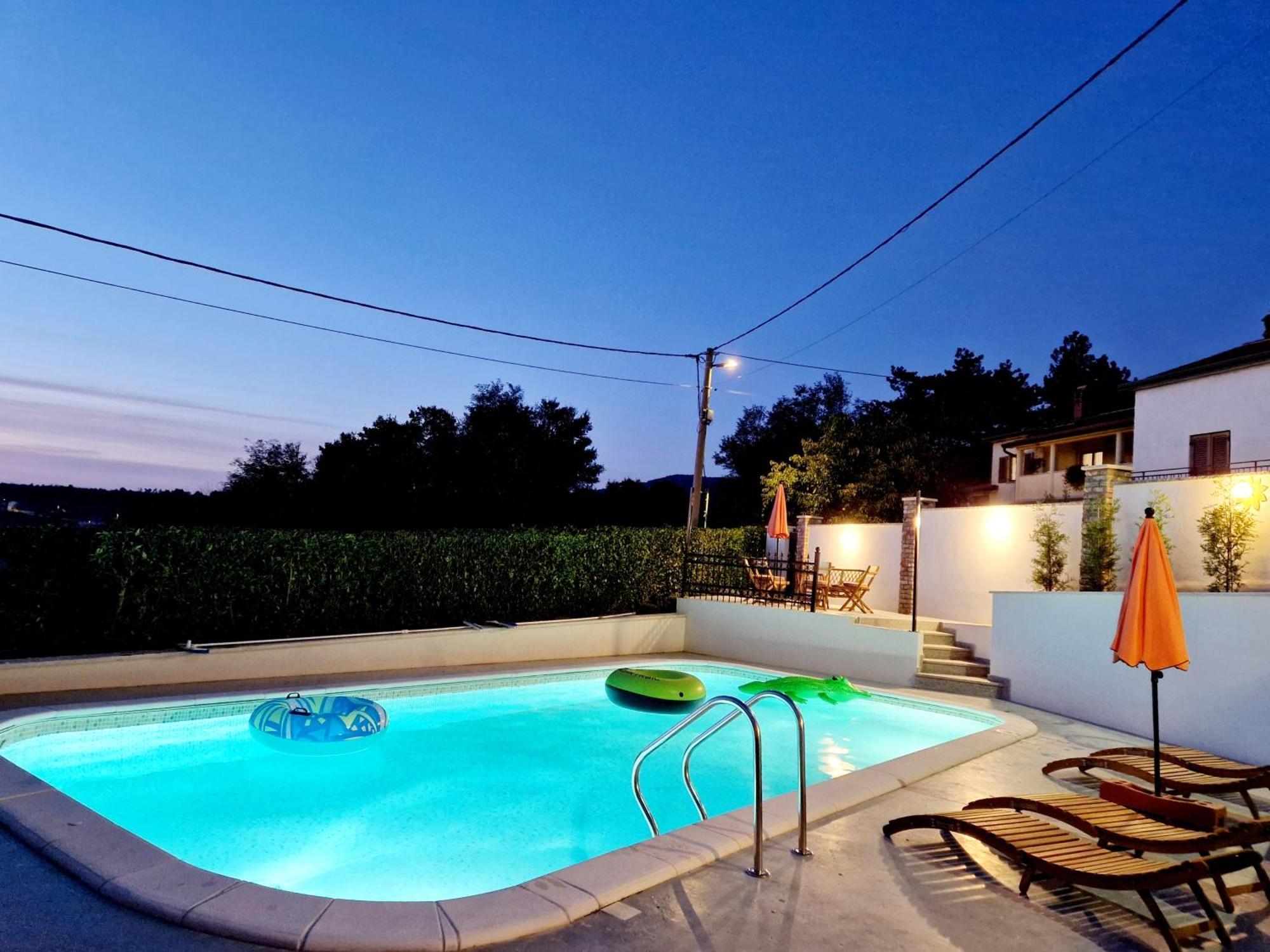 Vila Casa Luana Roč Exteriér fotografie