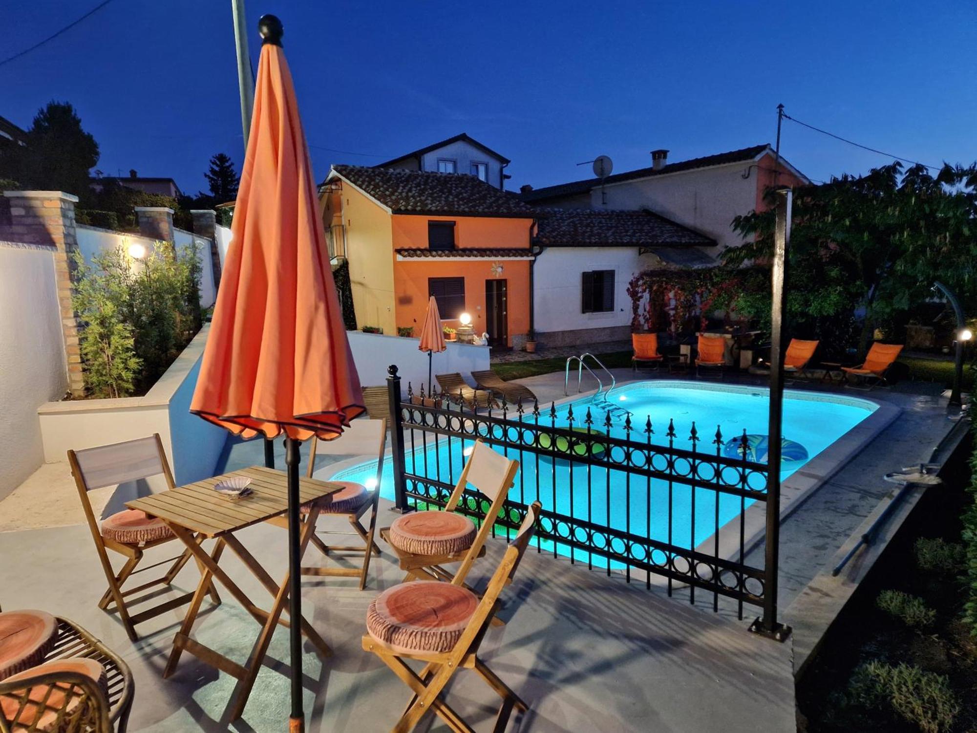 Vila Casa Luana Roč Exteriér fotografie